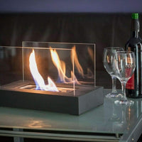 Bio-Ethanol Tischkamin – Echte Flammen, kein Rauch