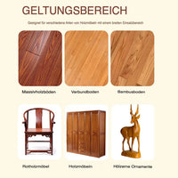 Natürliches Bienenwachs für Holzpflege (2er-Set)