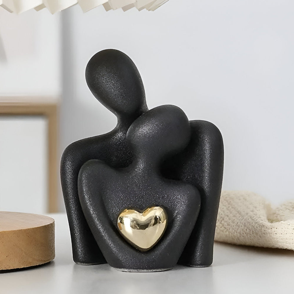 Minimalistische Paarfigur