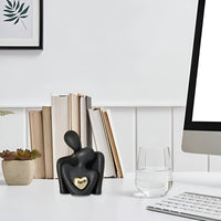 Minimalistische Paarfigur
