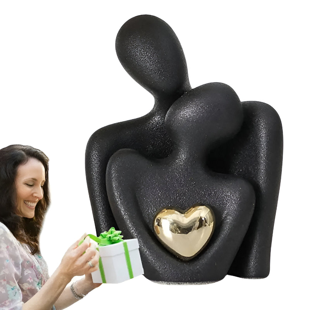 Minimalistische Paarfigur