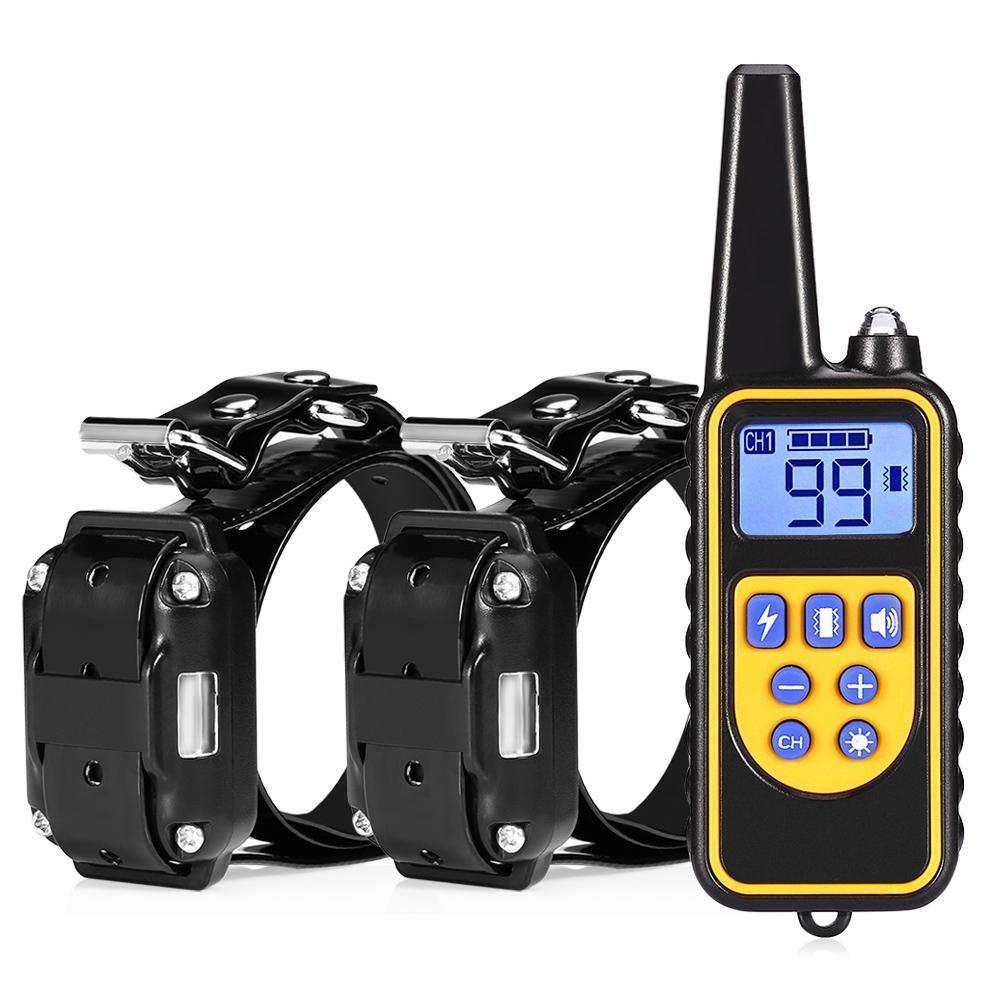 Hundetrainingshalsband mit Fernbedienung – 3 Modi & 99 Stufen