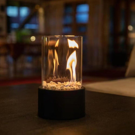 Bio-Ethanol-Tischkamin – Rauchfreie Flamme für Innen und Außen