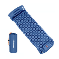 Aufblasbare Campingmatte mit Kissen – Leicht, Wasserdicht & Kompakt