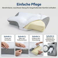 Nackenstützkissen – Erholsamer Schlaf ohne Nackenschmerzen