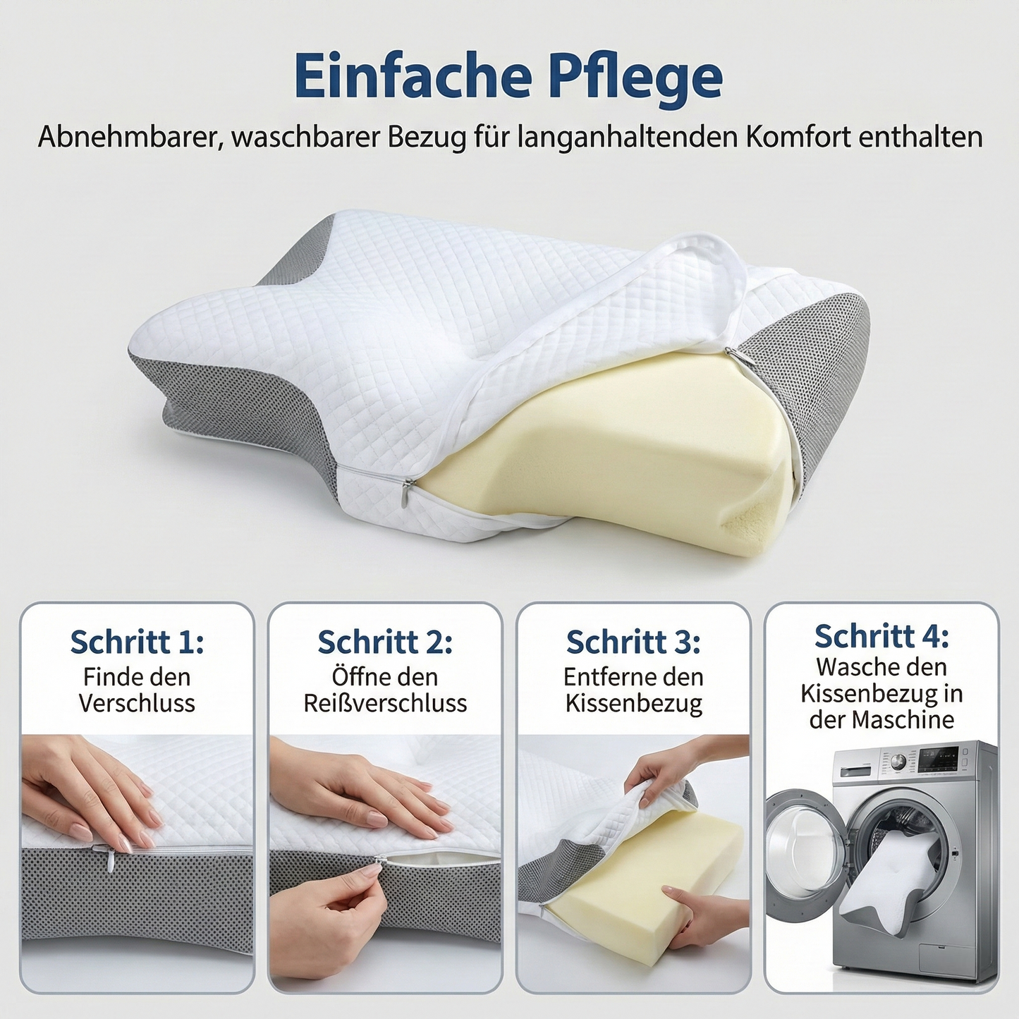 Nackenstützkissen – Erholsamer Schlaf ohne Nackenschmerzen