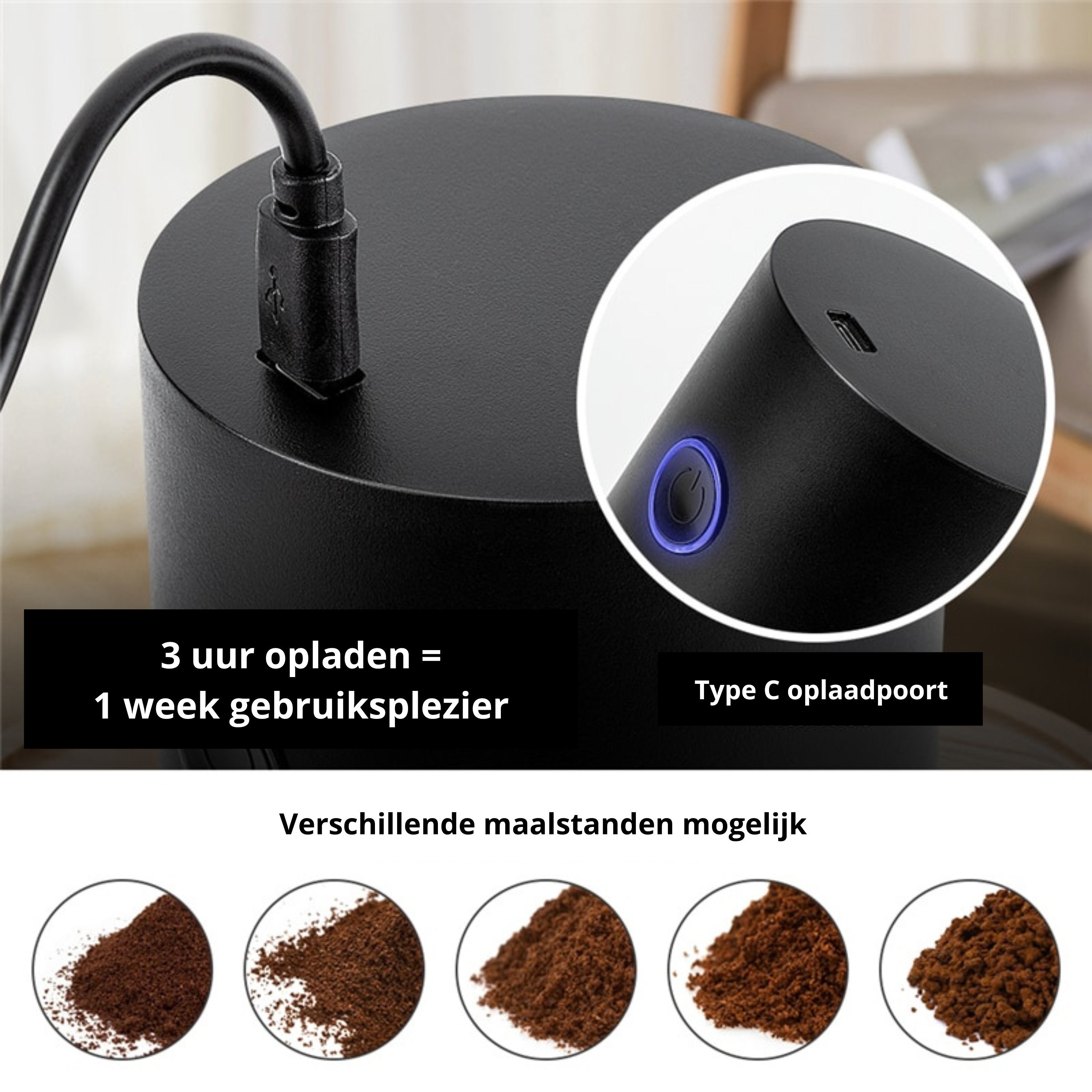 Elektrische Kaffeemühle – Frisch Gemahlener Kaffee Überall