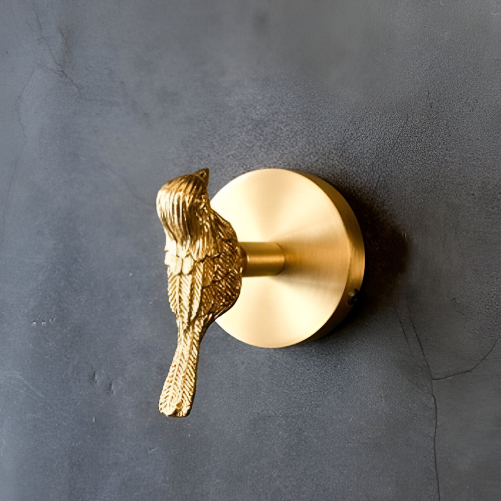 Tier-Wandhaken mit Goldfinish