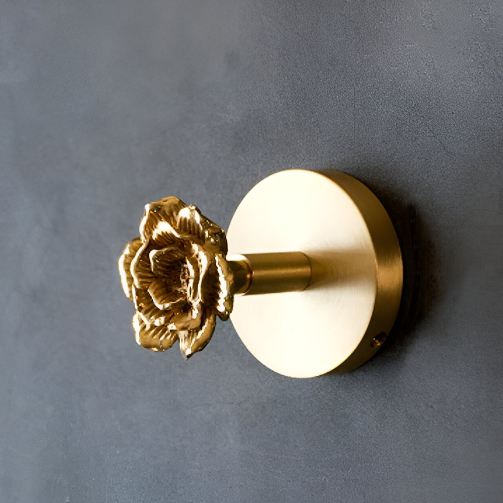 Tier-Wandhaken mit Goldfinish
