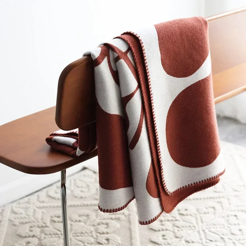 Jacquard Wohndecke