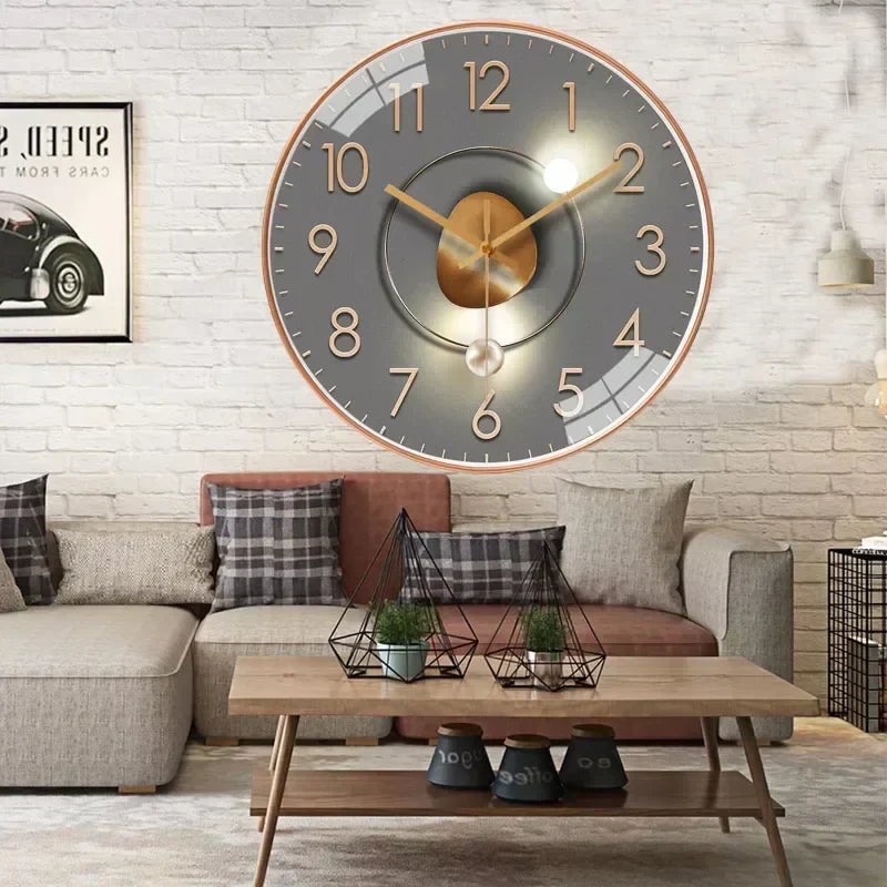 Stille Klassische Wanduhr