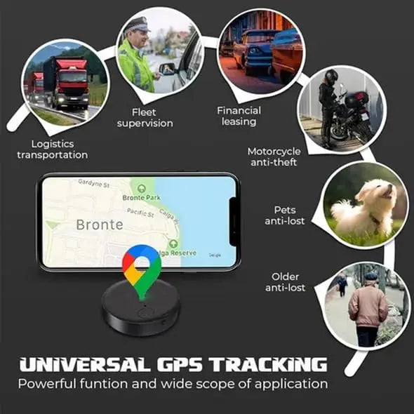 Mini-GPS-Tracker 2er-Set – Immer wissen, wo Ihre Sachen sind