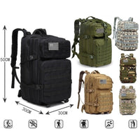 Taktischer Rucksack 50 L – Wandern, Reisen & Outdoor