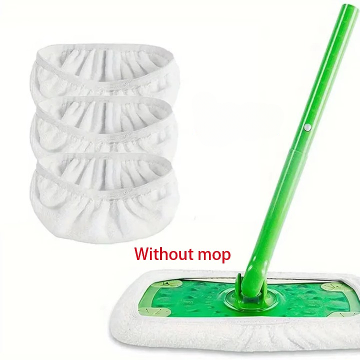 Mikrofaser-Mopp-Pads – Wiederverwendbar & Maschinenwaschbar (6er-Set)