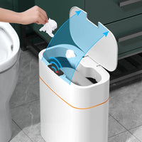 Sensor-Mülleimer mit automatischem Deckel – Immer hygienisch
