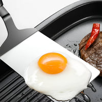 Quadratischer Wender mit Holzgriff – Präzises Wenden für Grill und Pfanne