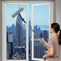 Fensterputzer mit Teleskopstiel – Jede Ecke mühelos erreichen