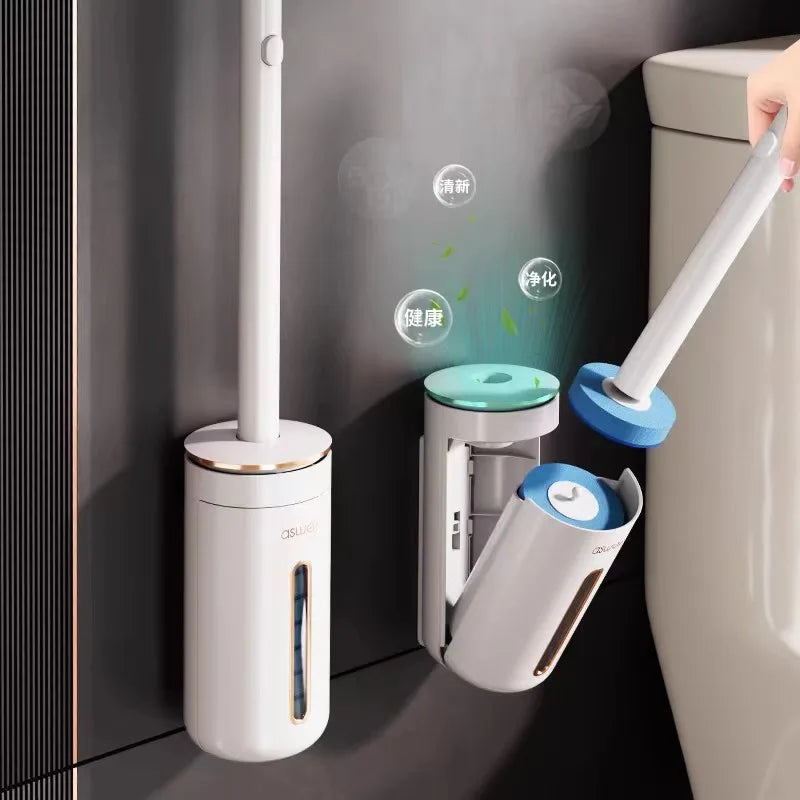 Einweg-Toilettenbürsten-Set – Hygienisch ohne Bürstenkontakt