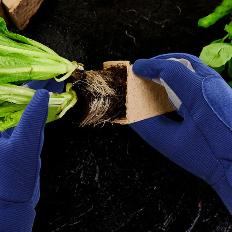 Dornenfeste Gartenhandschuhe mit verstärkter Handfläche