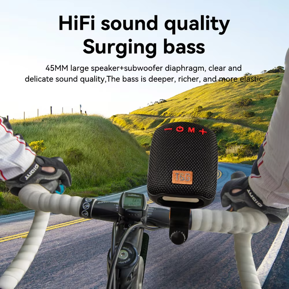 Bluetooth-Fahrradlautsprecher mit Lenkerbefestigung – Klarer Klang, freihändiges Telefonieren