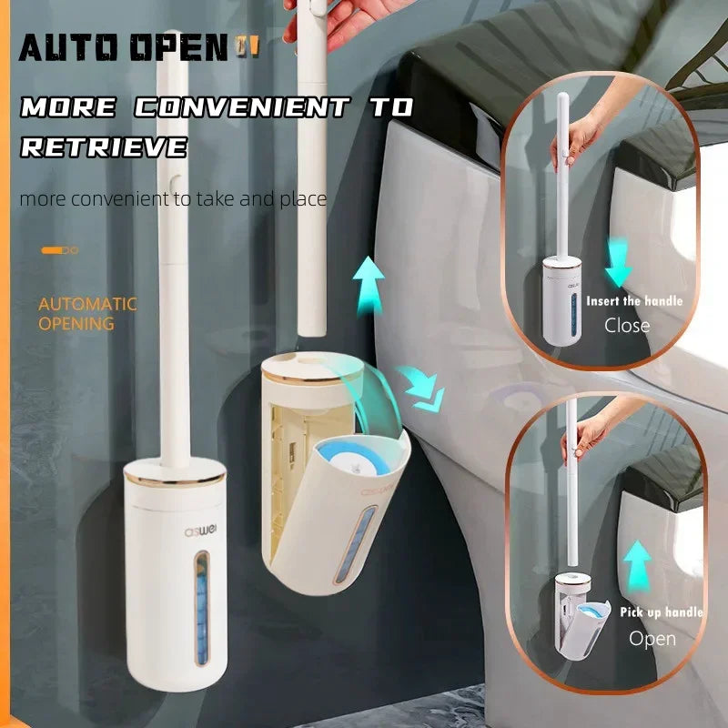 Einweg-Toilettenbürsten-Set – Hygienisch ohne Bürstenkontakt