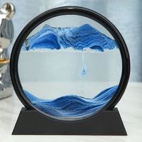 3D Sandbild Glas