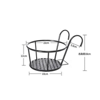 Hängende Balkon-Topfhalter mit Haken – 3er-Set