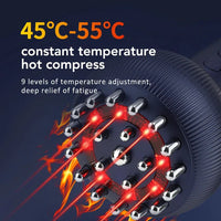 4-in-1 Massagegerät – Wärme, Vibration & Mikrostrom