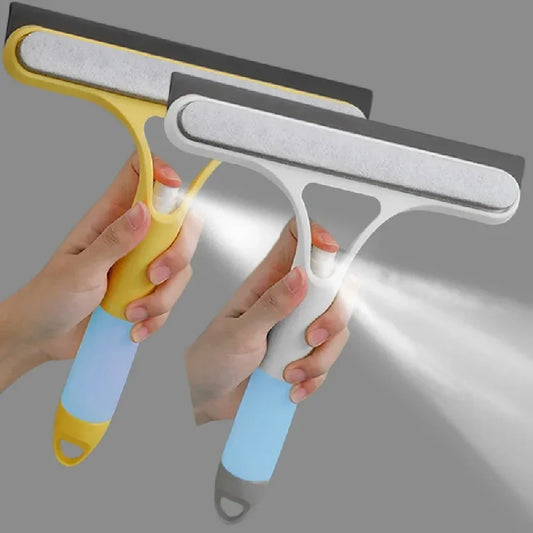 Fensterabzieher mit Sprühflasche – Streifenfrei in Sekunden (2er-Set)