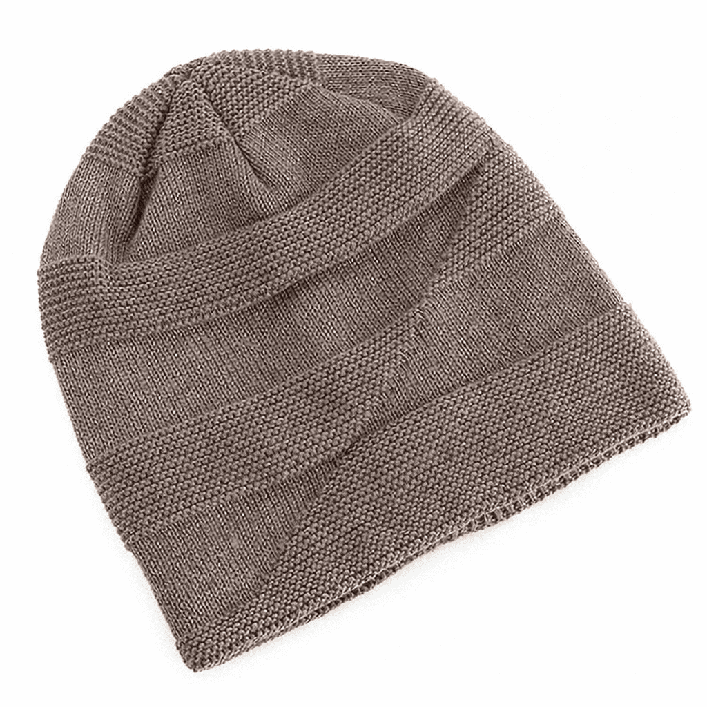 Fleecegefütterte Slouchy-Mütze – Warm und Bequem