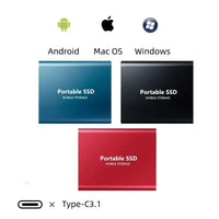 Externe SSD Festplatte 128GB – Ultraschnell USB 3.1