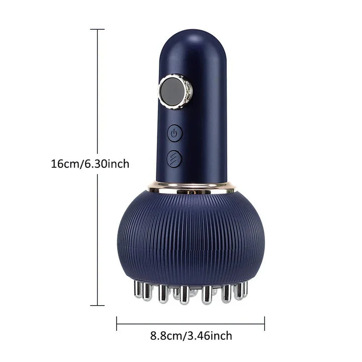 4-in-1 Massagegerät – Wärme, Vibration & Mikrostrom