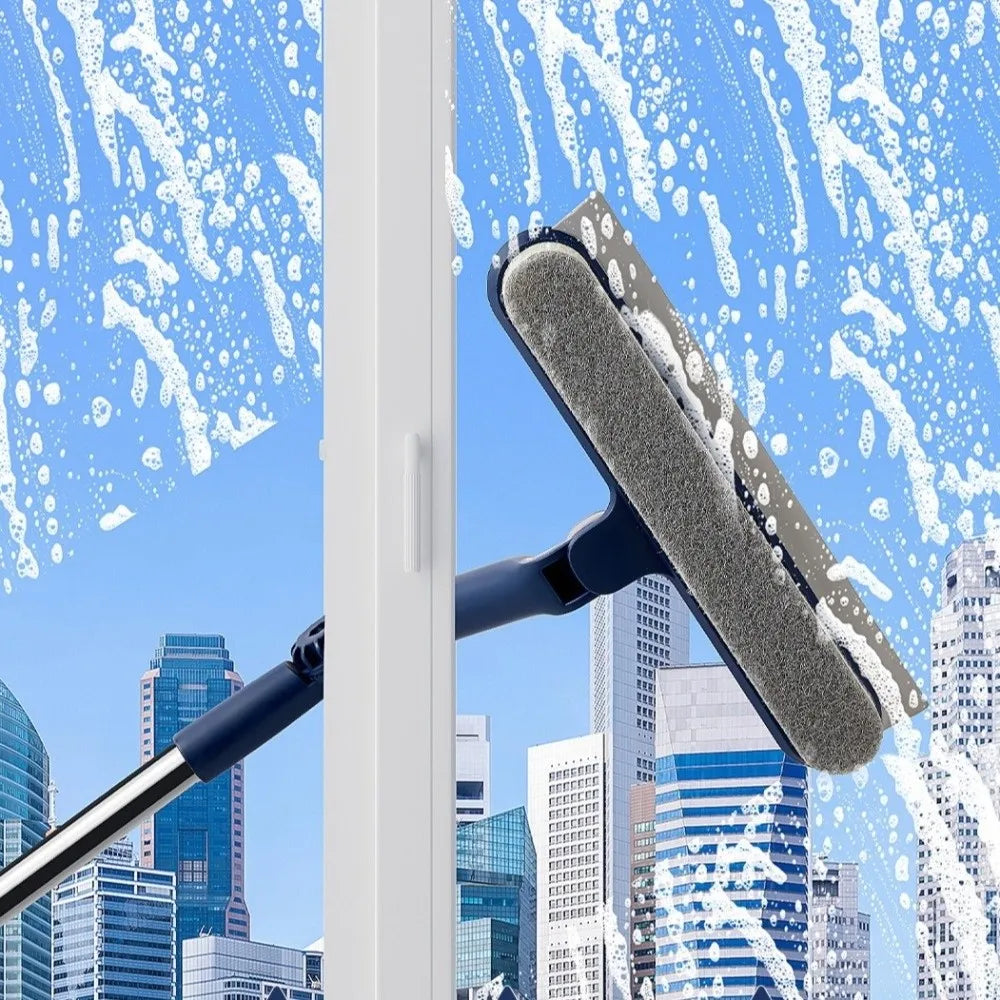 Fensterputzer mit Teleskopstiel – Jede Ecke mühelos erreichen