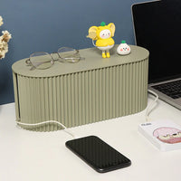 Kabelbox mit Deckel – Keine Sichtbaren Kabel oder Steckdosenleisten Mehr