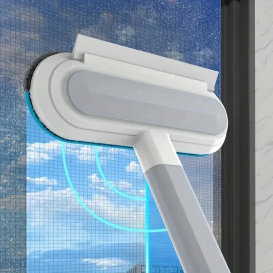 Fensterreinigungsbürste – Trocken & Nass für streifenfreies Glas