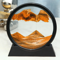 3D Sandbild Glas