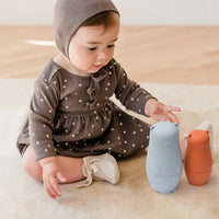 Silikon Stapelpuppen Set – Weich, Sicher und Lehrreich - 4er-Set