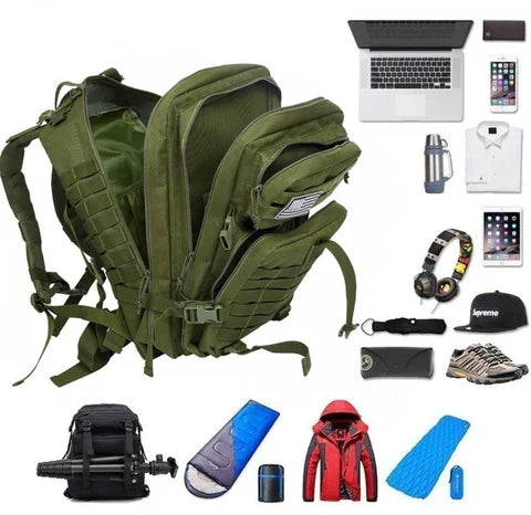 Taktischer Rucksack 50 L – Wandern, Reisen & Outdoor