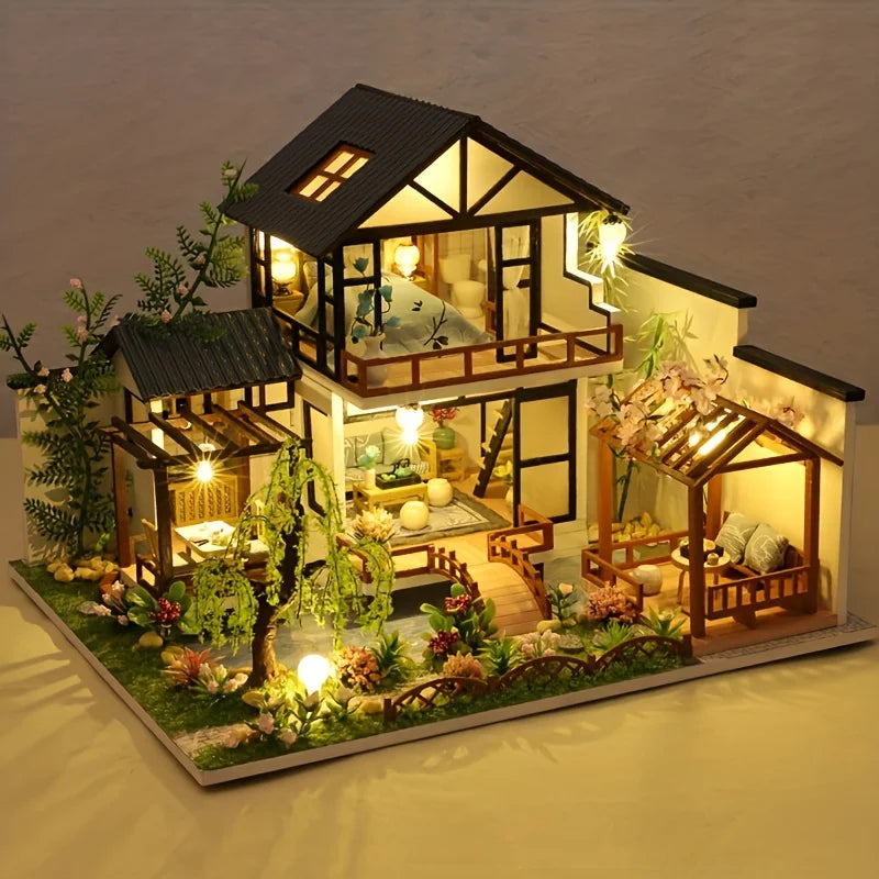 DIY Miniatur-Holzhaus