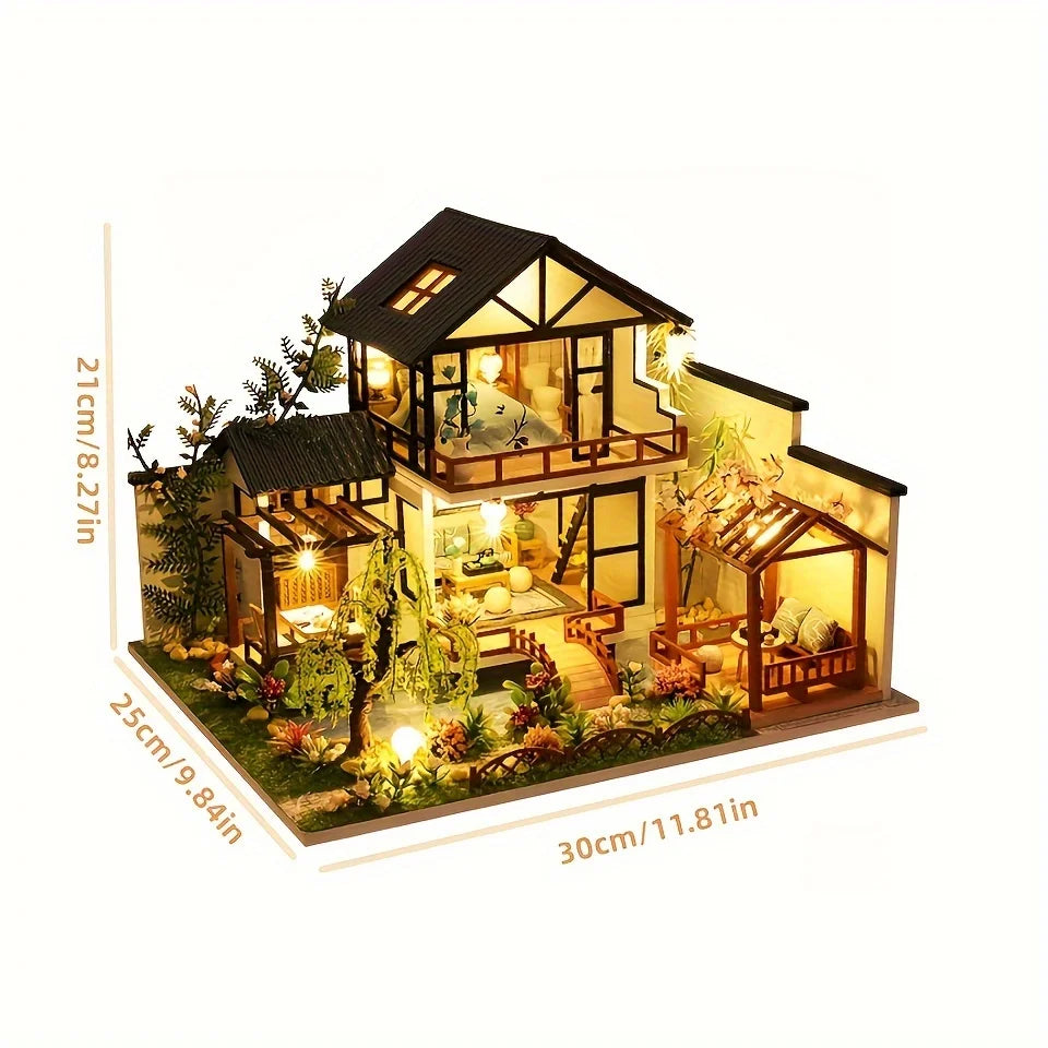 DIY Miniatur-Holzhaus