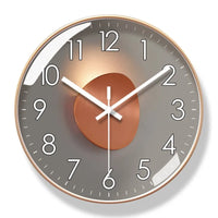 Leise Designer-Wanduhr
