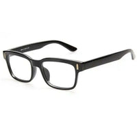 Blaulichtfilter-Brille – Eckiges Gestell mit klaren Gläsern
