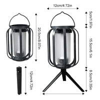 Solar Laterne mit 4 Einstellungen – Ideal für Camping & Gartenpartys