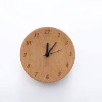 Wecker aus Buchenholz – Leises Uhrwerk, Minimales Design