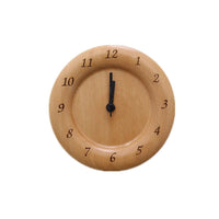 Wecker aus Buchenholz – Leises Uhrwerk, Minimales Design