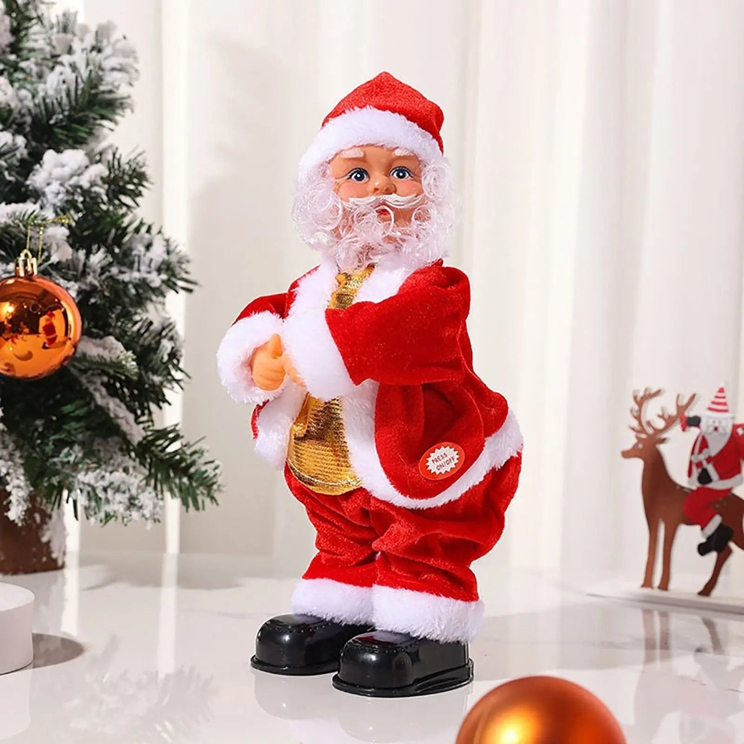 Tanzender Santa-Gnom — Machen Sie den besonderen Weihnachtstanz mit Santa Mivoza Deutschland
