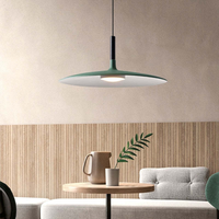 Moderne Weiße Metall-Hängeleuchte – LED, Höhenverstellbar