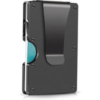 Schlanker Kartenhalter mit Geldclip – RFID-Schutz
