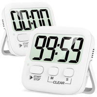 Digitaler Küchentimer mit großem Display – 2er-Set
