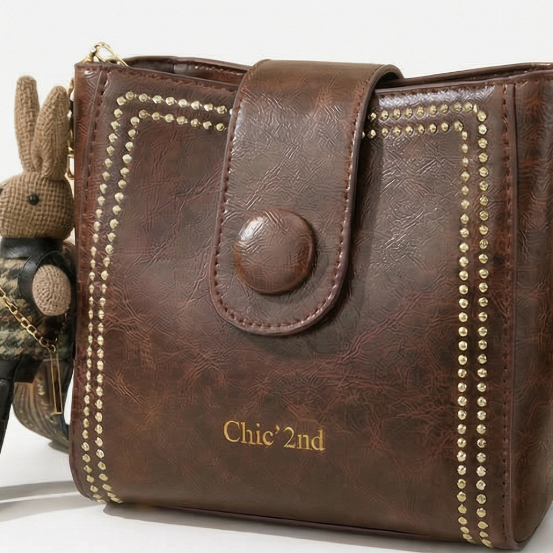 Vintage Crossbody-Beuteltasche mit gewebtem Kunsthandwerk-Träger